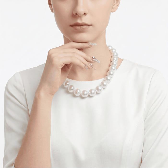 Classic Pearl Necklace - Gem Vivi