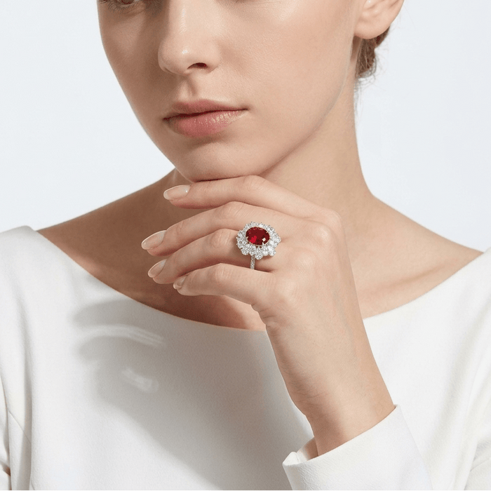 Crown Ruby Ring - Gem Vivi