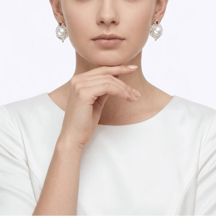 Dainty Pearl Earrings - Gem Vivi