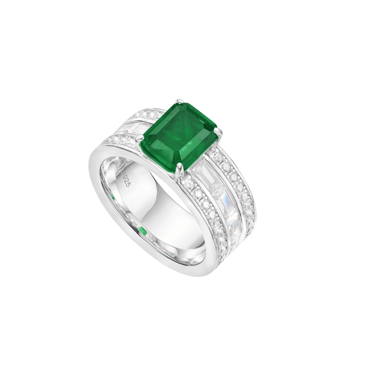 Emerald Prestige Ring - Gem Vivi