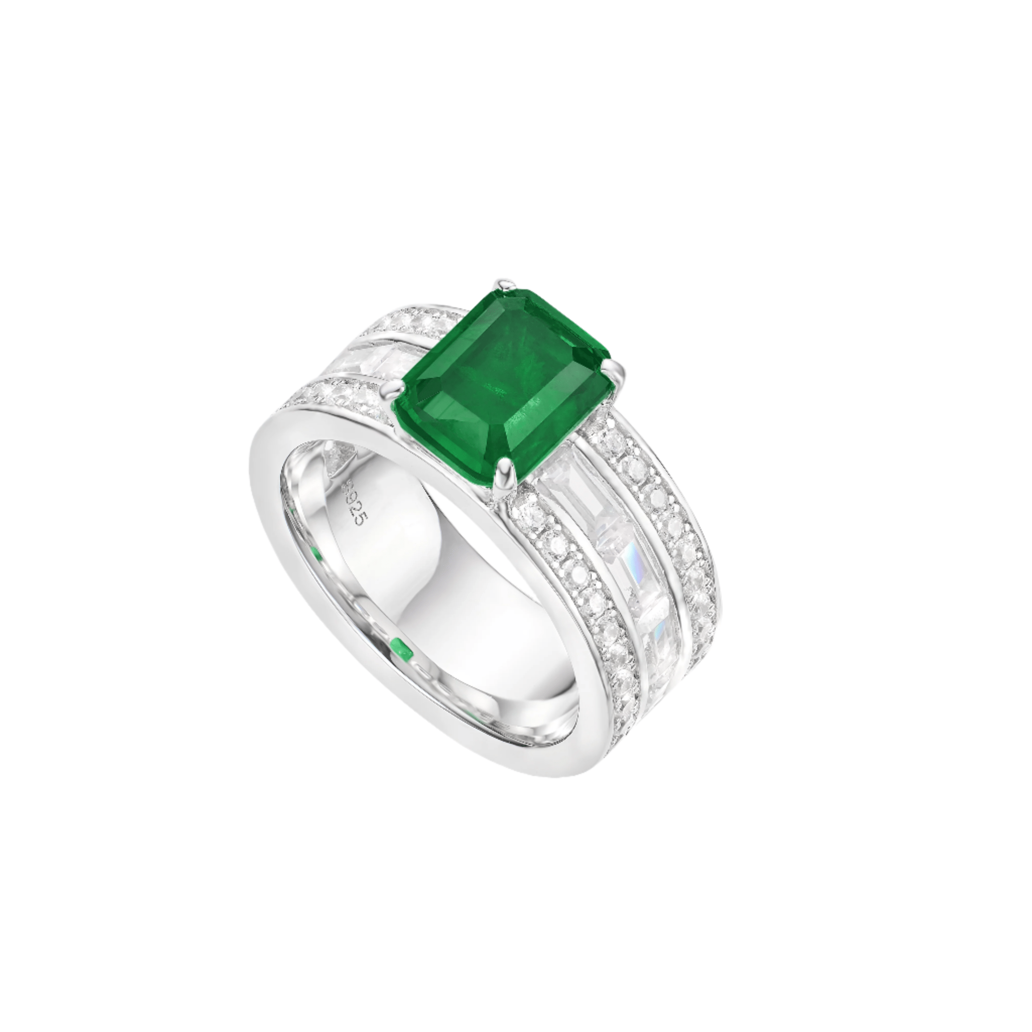 Emerald Prestige Ring - Gem Vivi