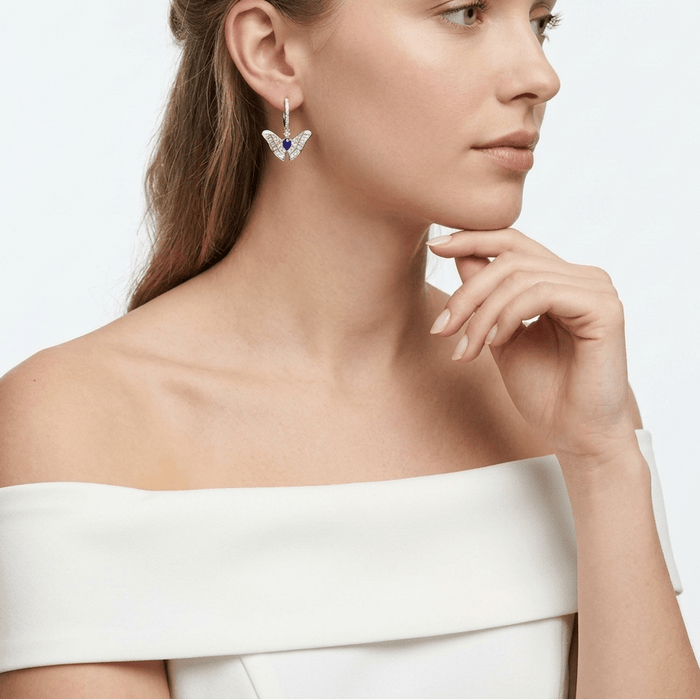 Enchanted Butterfly Drop Earrings - Gem Vivi