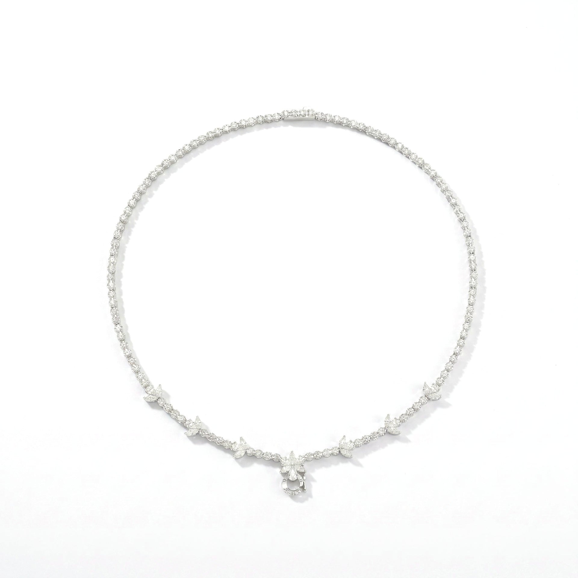 Floral Motif Loop Chain - Gem Vivi