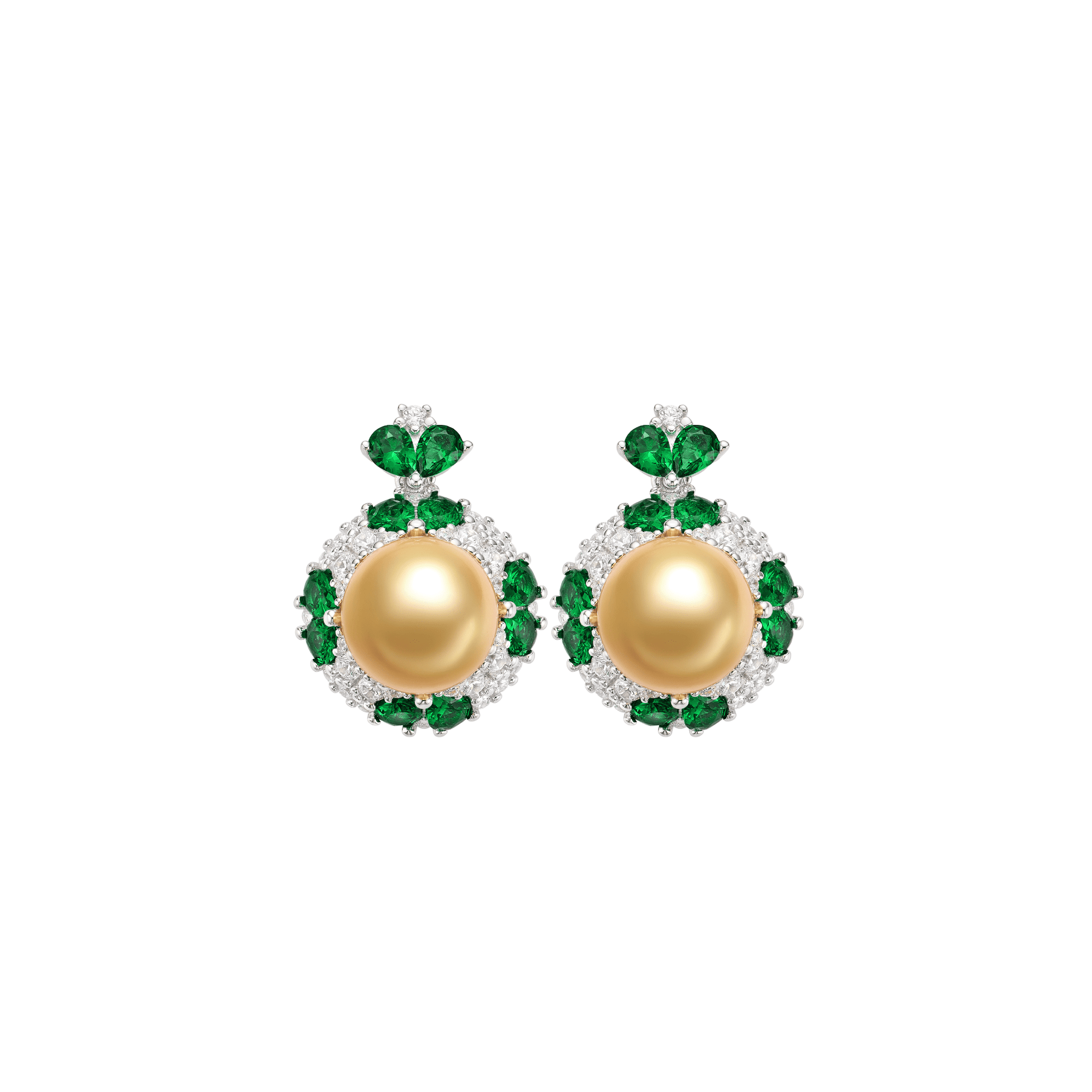 Glowing Pearl Earrings - Gem Vivi