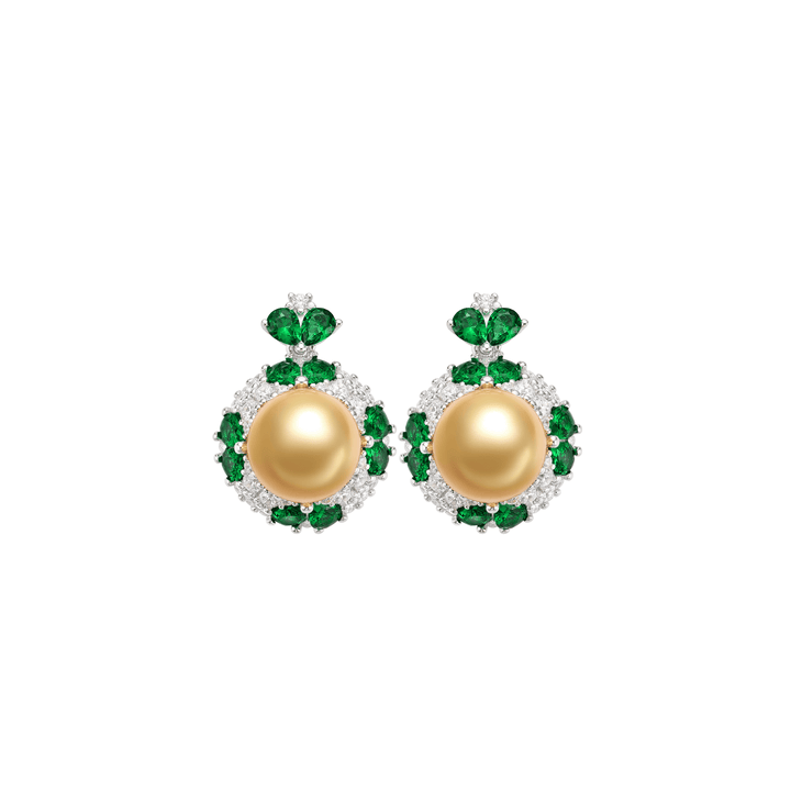 Glowing Pearl Earrings - Gem Vivi