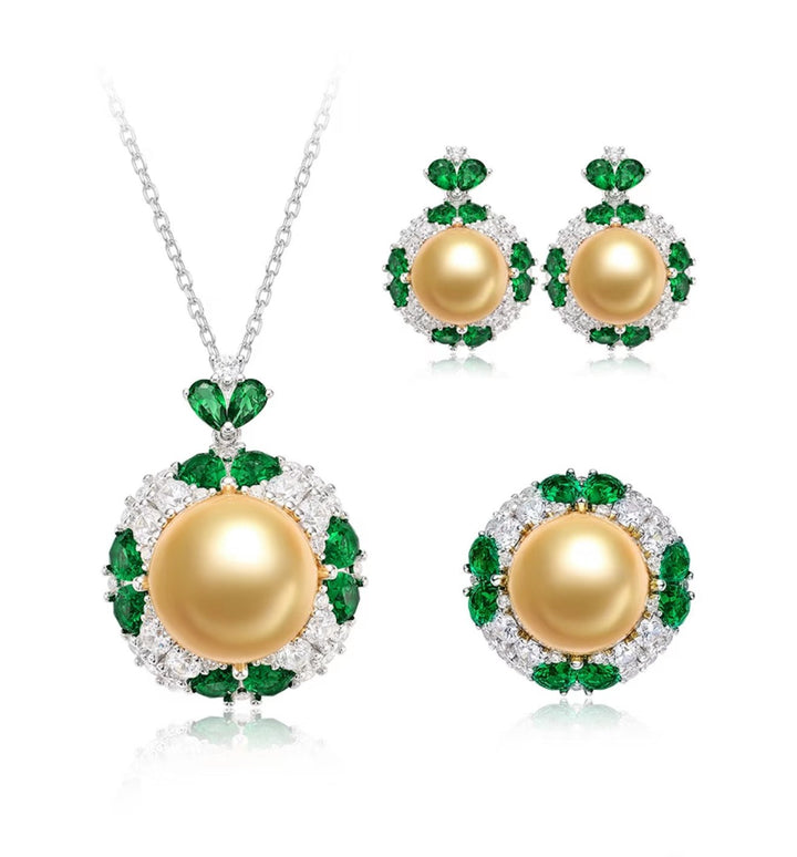 Glowing Pearl Pendant Necklace - Gem Vivi