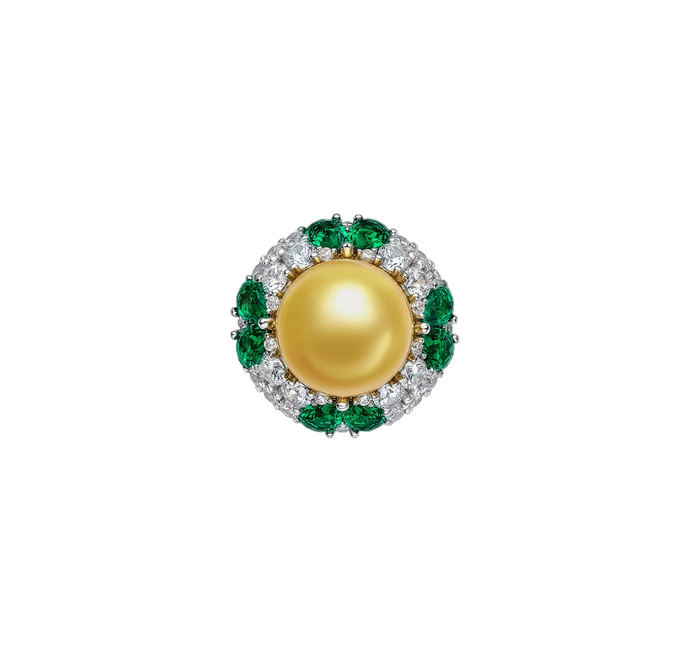 Glowing Pearl Ring - Gem Vivi