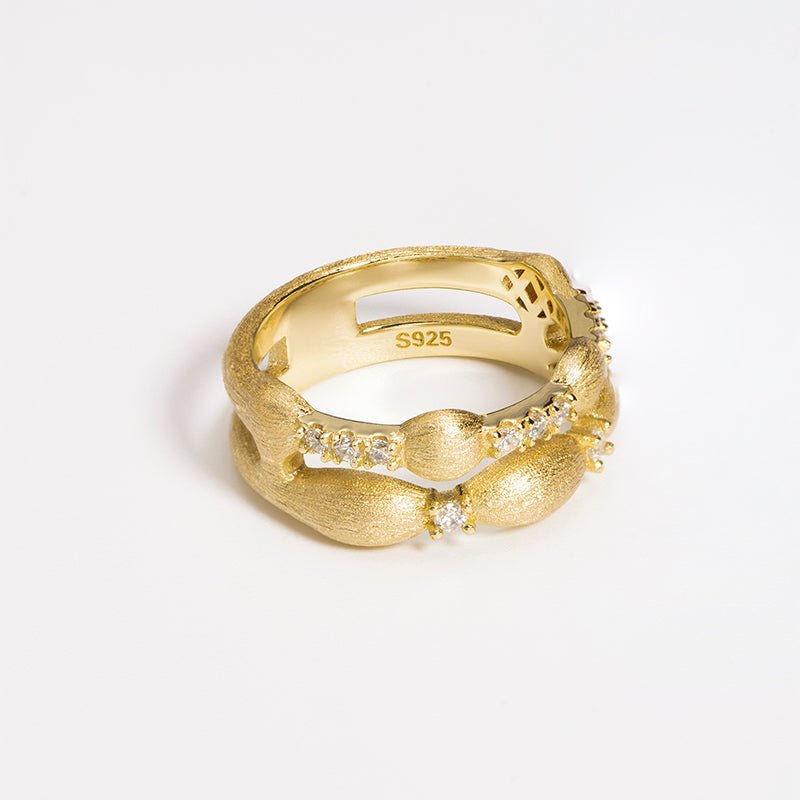 Golden Aurea Petal Band - Gem Vivi
