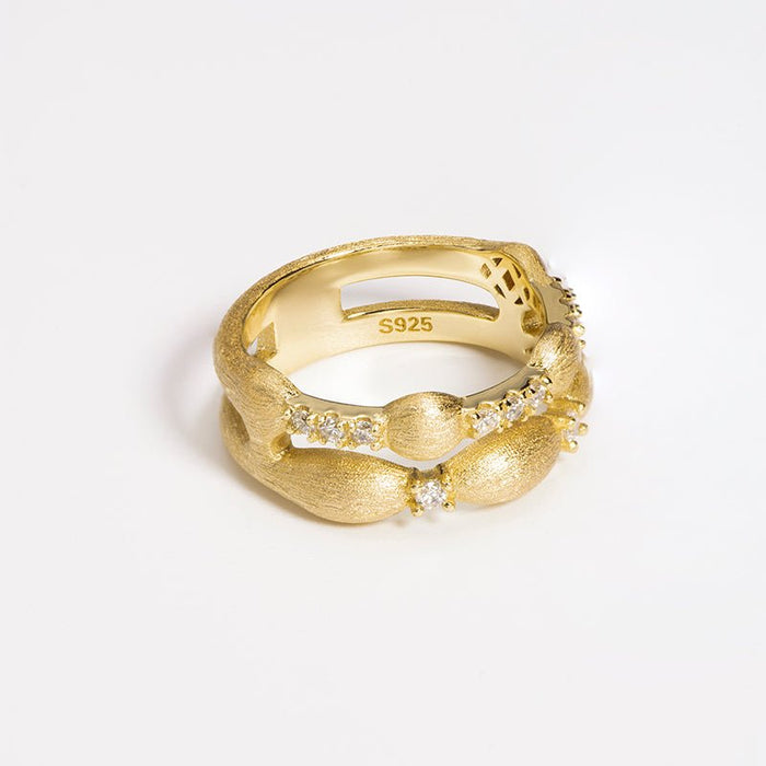 Golden Aurea Petal Band - Gem Vivi