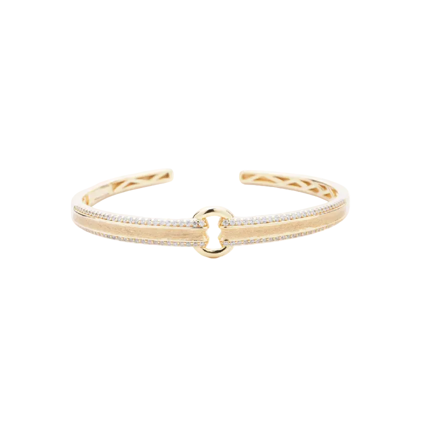 Golden Embrace Loop Ring - Gem Vivi