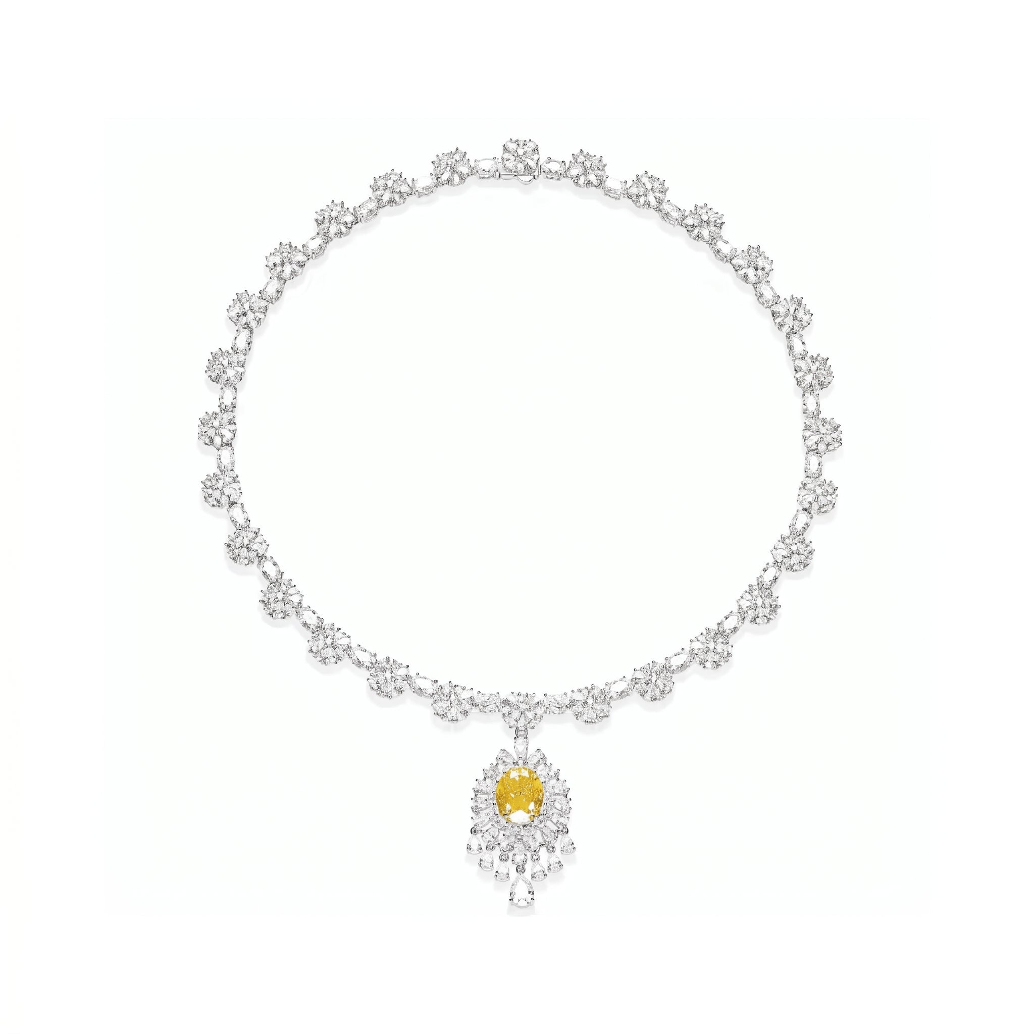 Golden Radiance Drop Necklace - Gem Vivi
