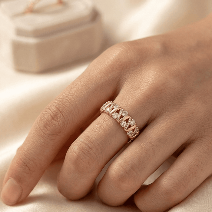 Helena Twist Ring - Gem Vivi
