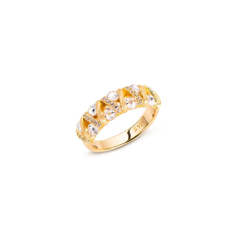 Helena Twist Ring - Gem Vivi