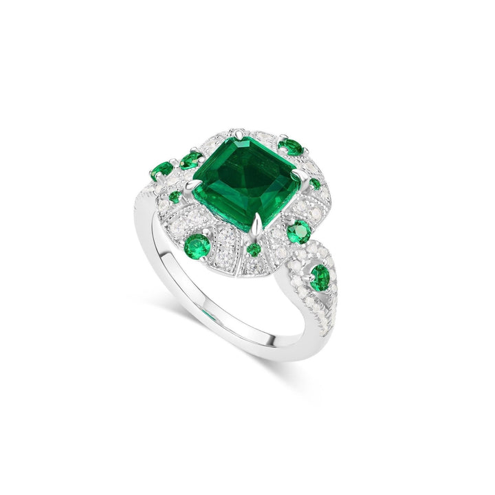 Imperial Garden Emerald Ring - Gem Vivi