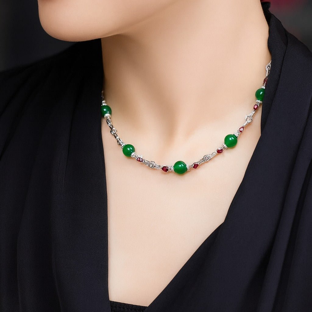 Imperial Orchard Jade Bracelet - Gem Vivi