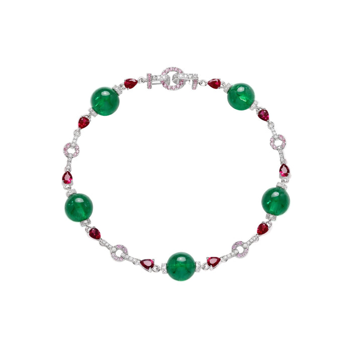 Imperial Orchard Jade Bracelet - Gem Vivi