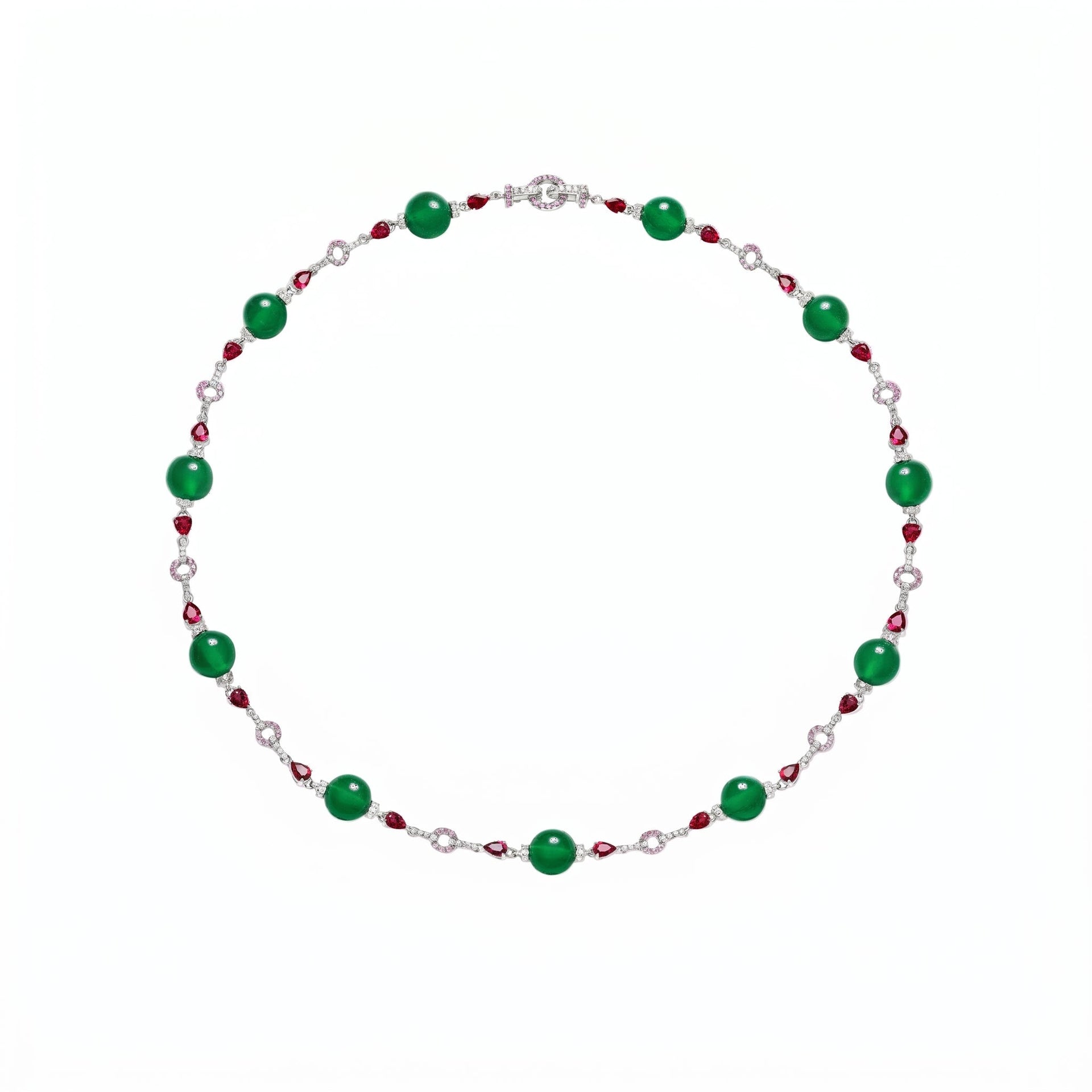 Imperial Orchard Jade Necklace - Gem Vivi