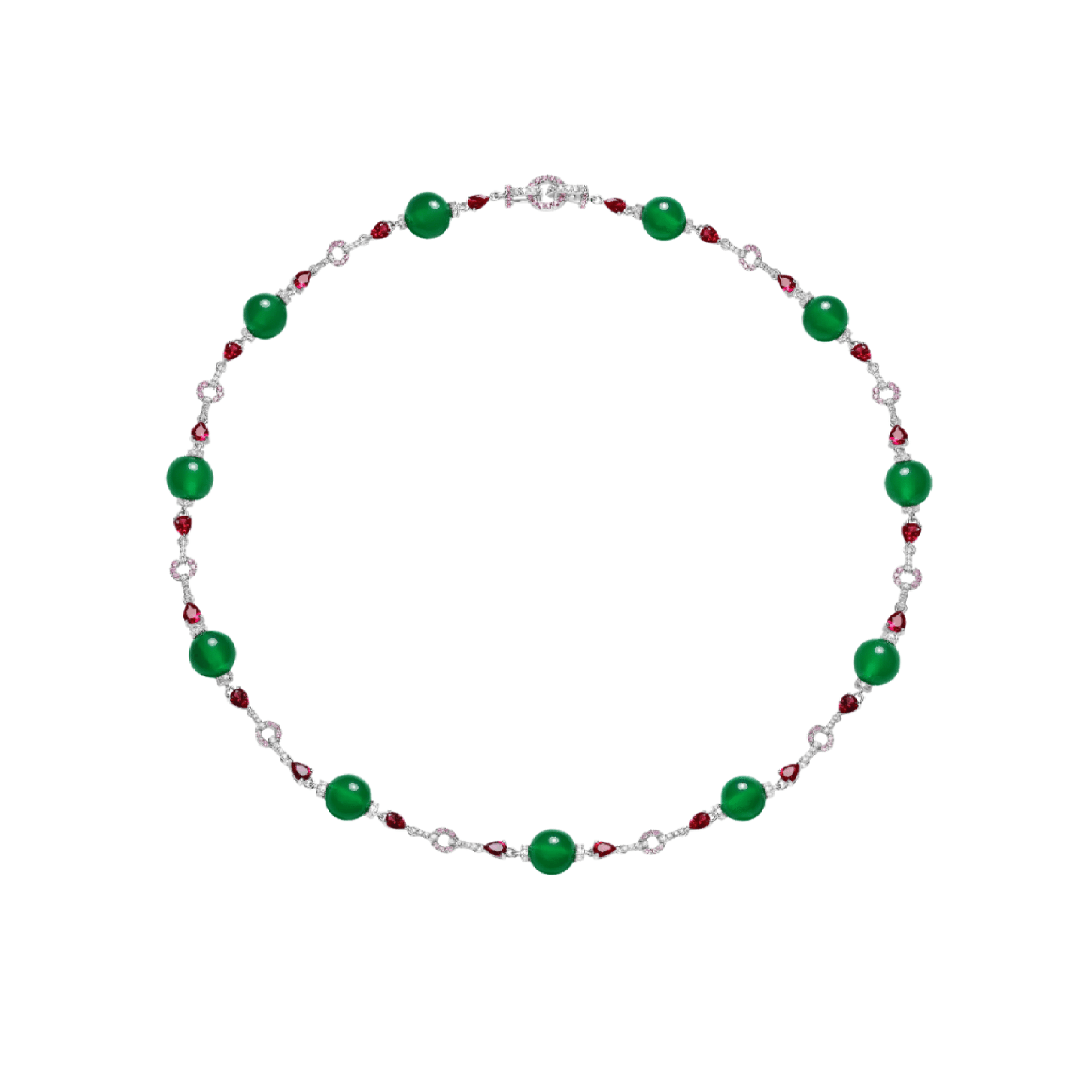 Imperial Orchard Jade Necklace - Gem Vivi