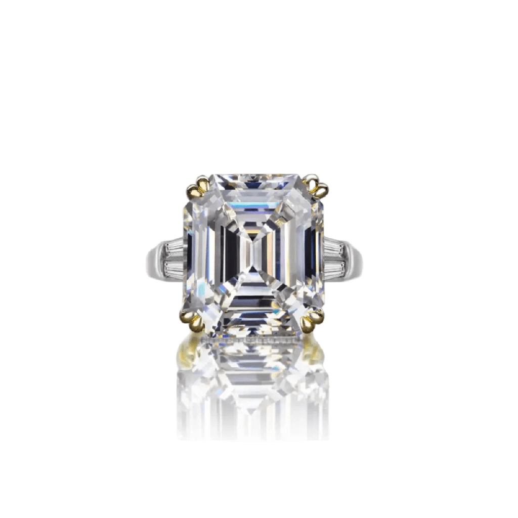 Kensington Asscher-Cut Ring - Gem Vivi