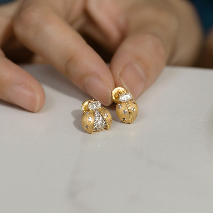 Lady Bug Earring - Gem Vivi