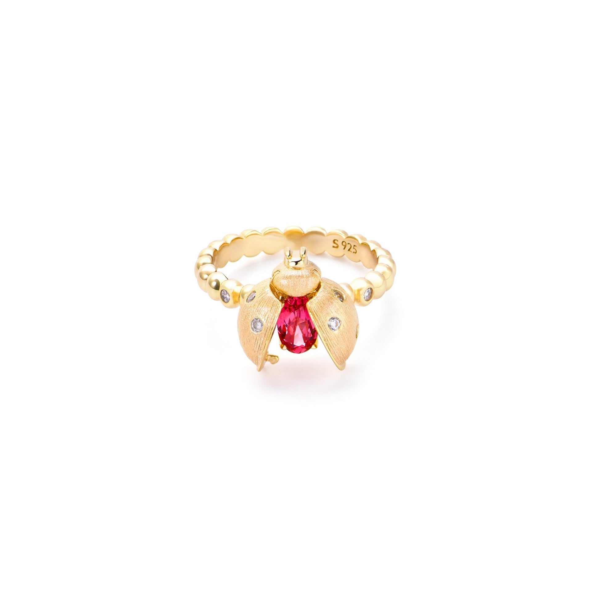 Ladybug Red Ring - Gem Vivi