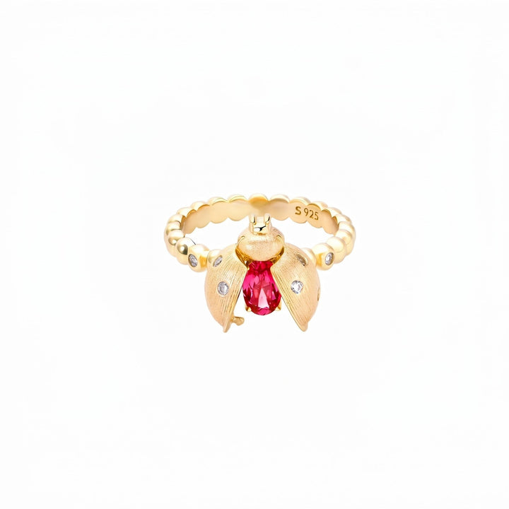 Ladybug Red Ring - Gem Vivi