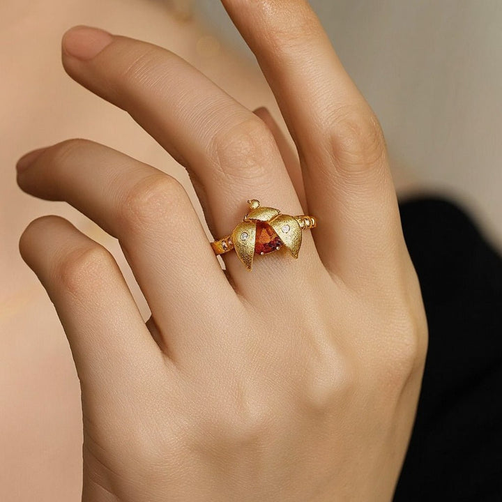 Ladybug Red Ring - Gem Vivi