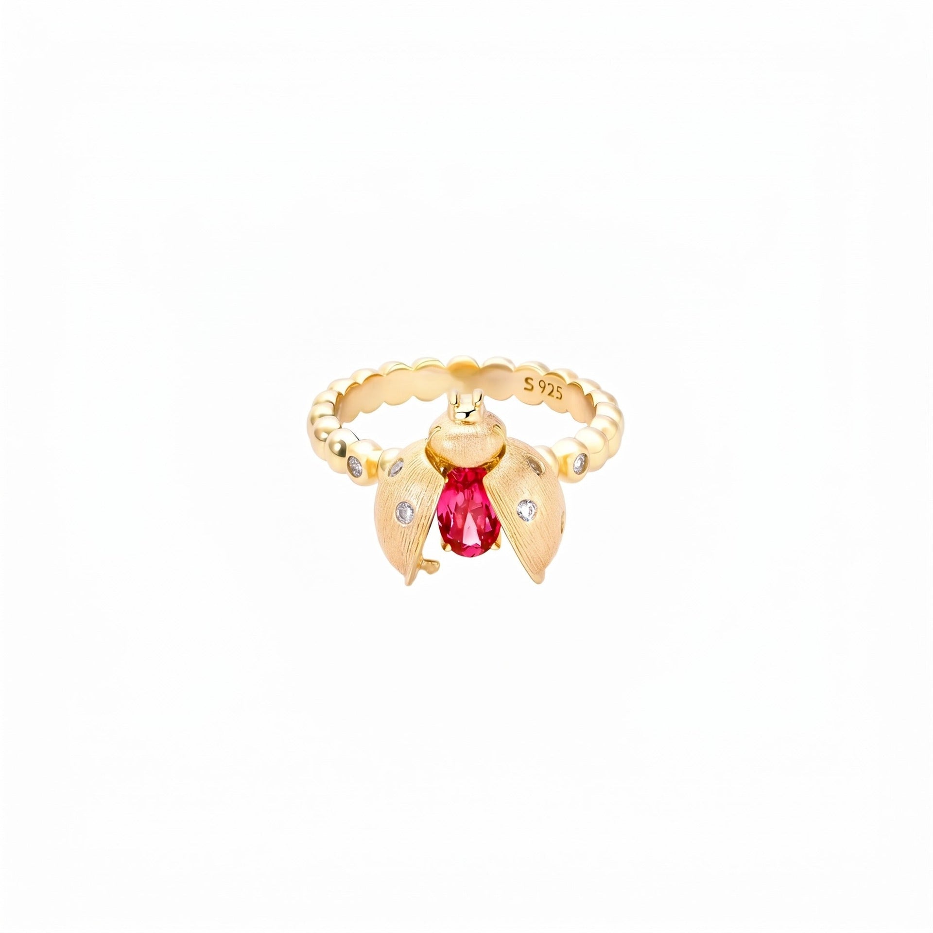 Ladybug Red Ring