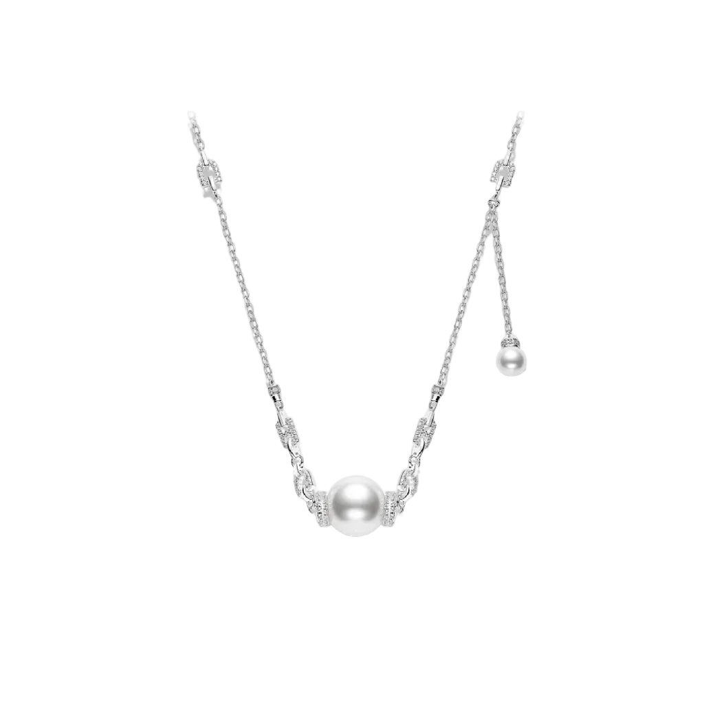 Luminous Pearl Harmony Necklace - Gem Vivi