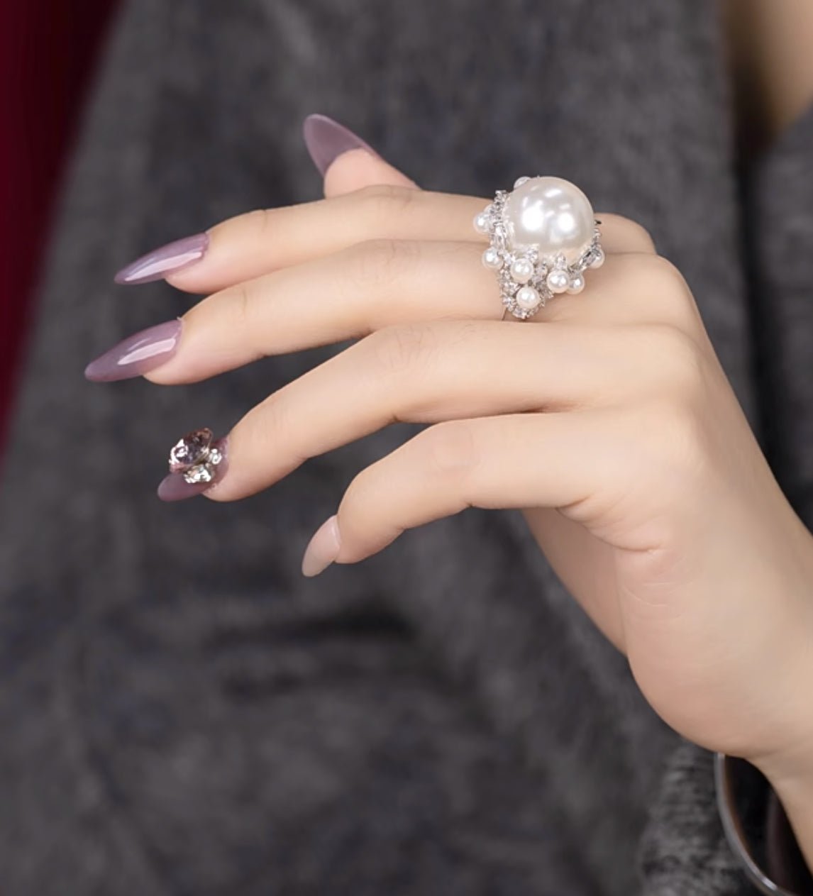 Luminous Pearl Ring - Gem Vivi