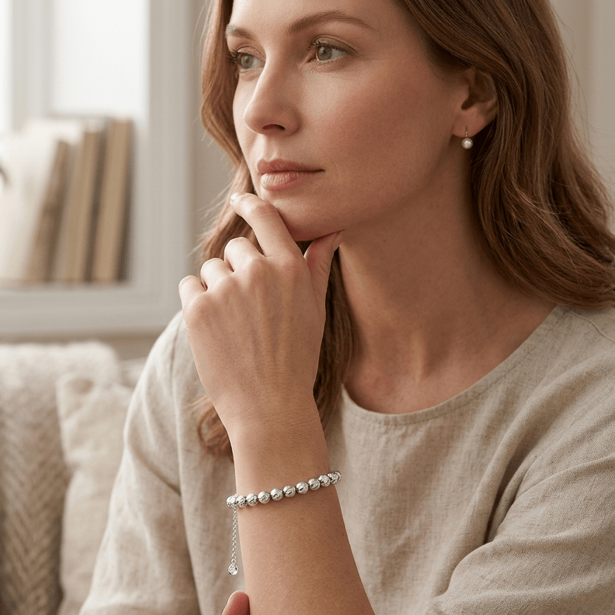Luna Beaded Bracelet - Gem Vivi