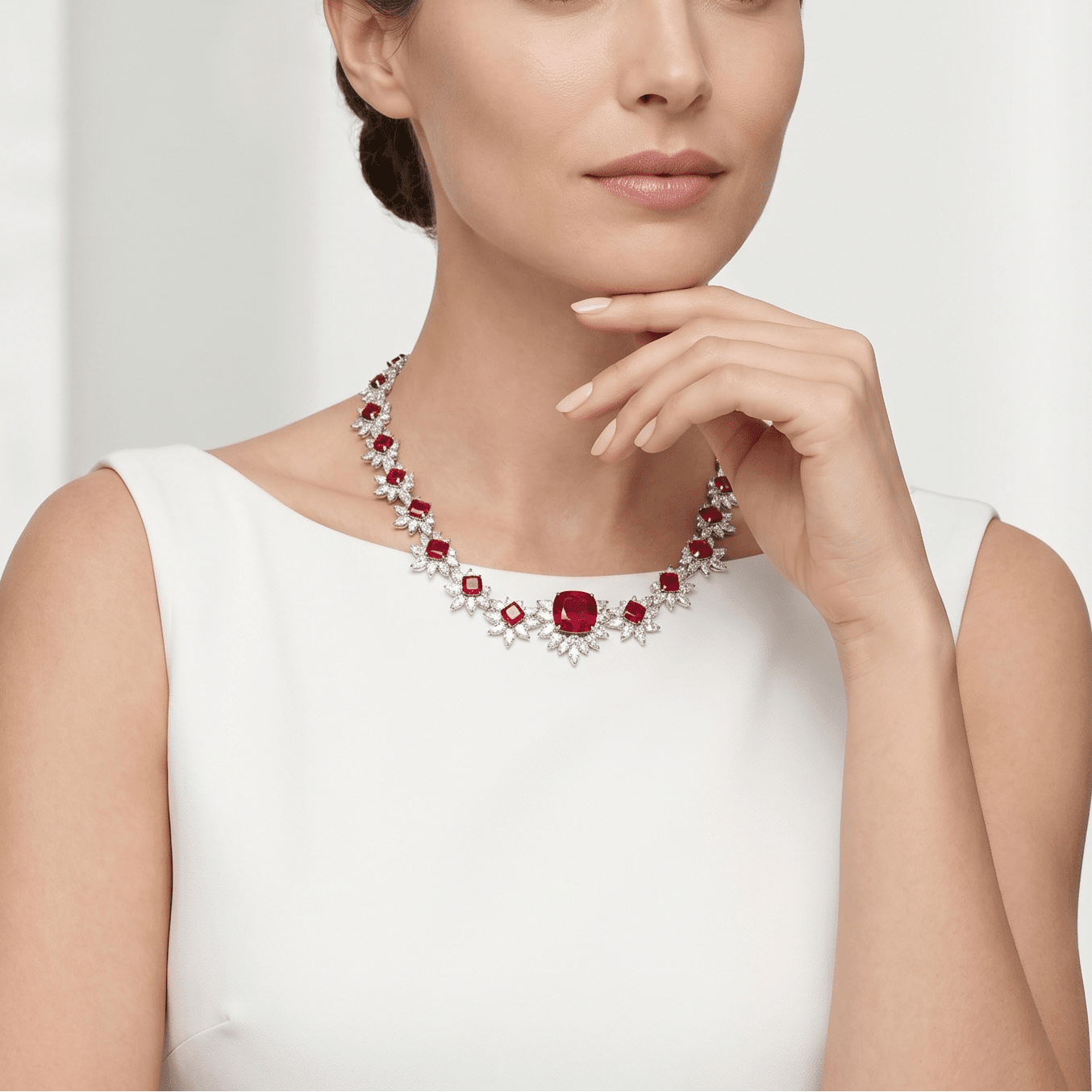 Midnight Starburst Necklace - Gem Vivi
