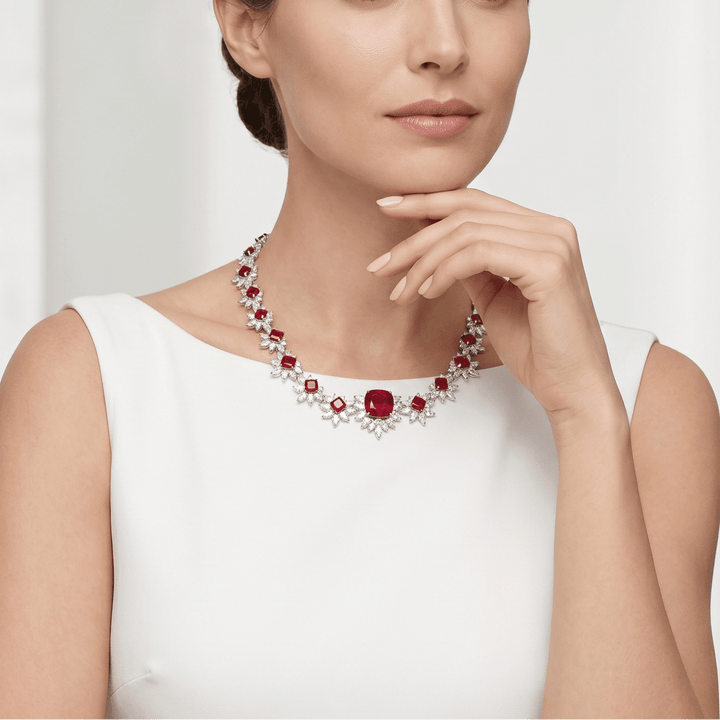 Midnight Starburst Necklace - Gem Vivi