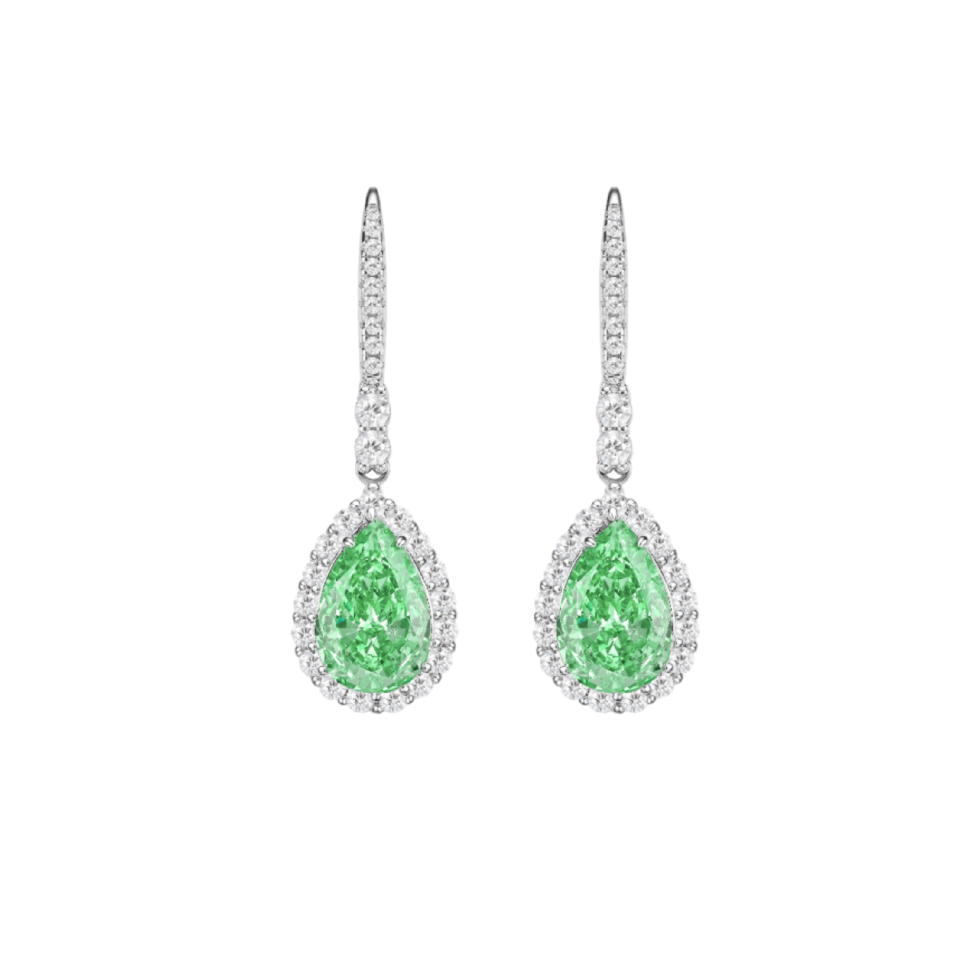 Paraiba Raindrop Earrings - Gem Vivi