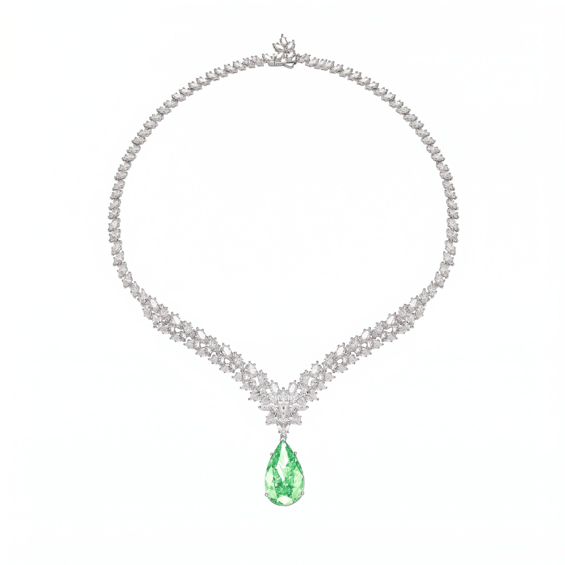Paraiba Raindrop Royale Necklace - Gem Vivi