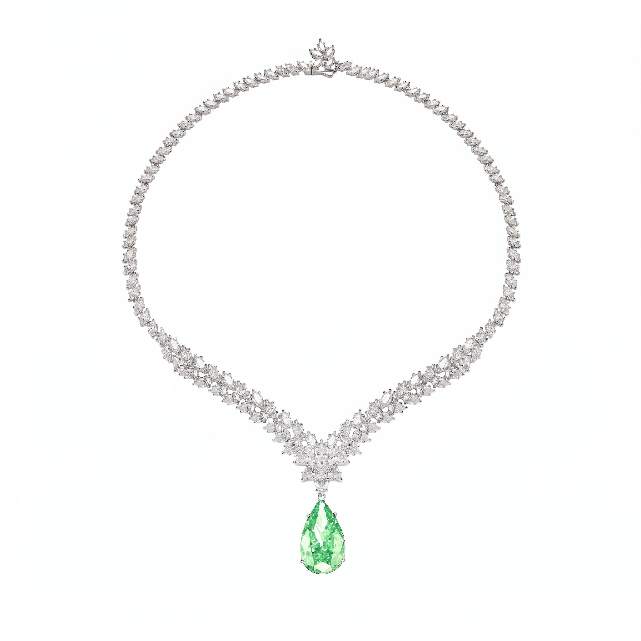 Paraiba Raindrop Royale Necklace - Gem Vivi