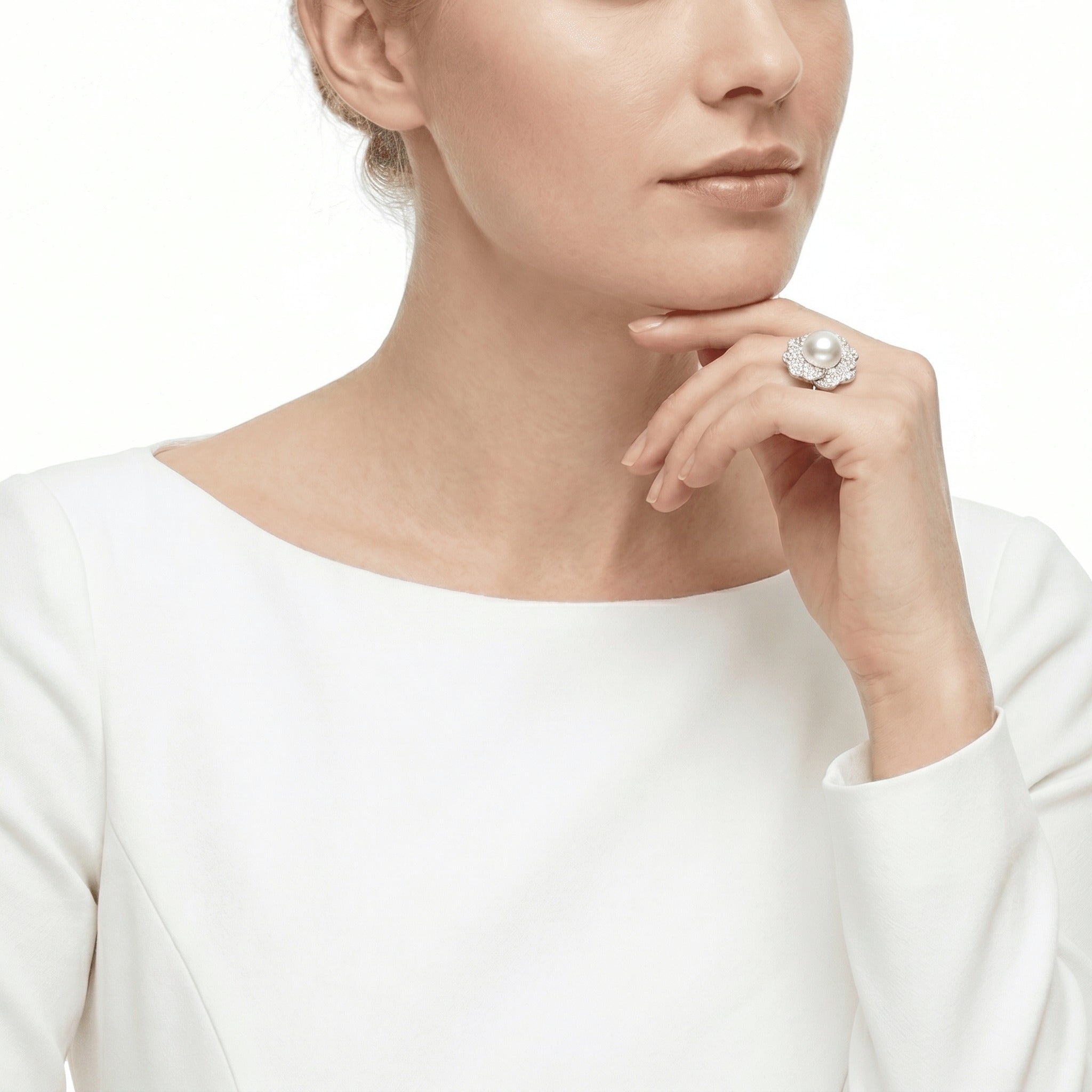 Pearl Bloom Ring - Gem Vivi