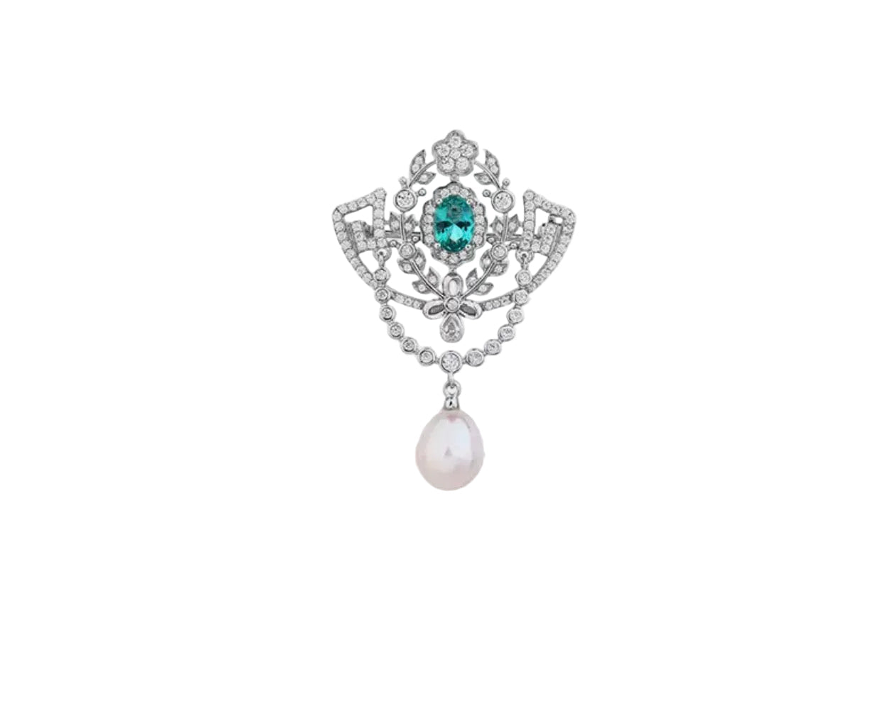 Pearl Heirloom Brooch - Gem Vivi