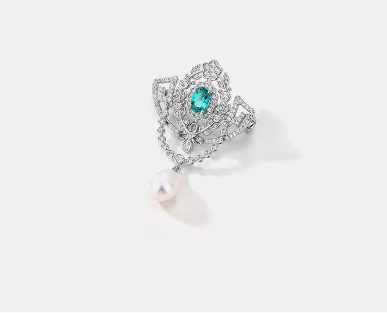 Pearl Heirloom Brooch - Gem Vivi