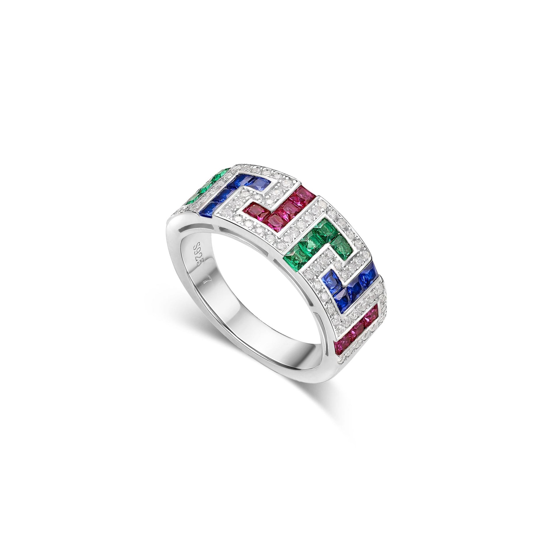 Prism Labyrinth Ring - Gem Vivi