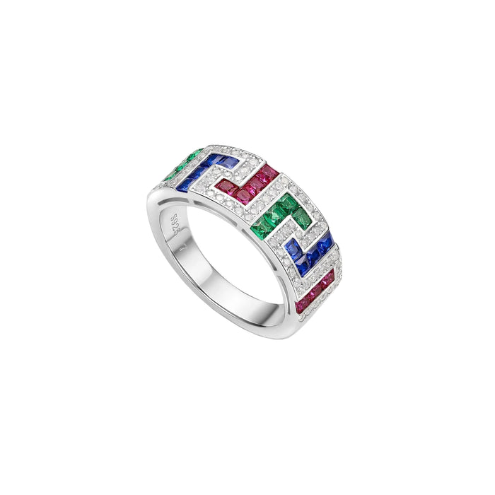 Prism Labyrinth Ring - Gem Vivi