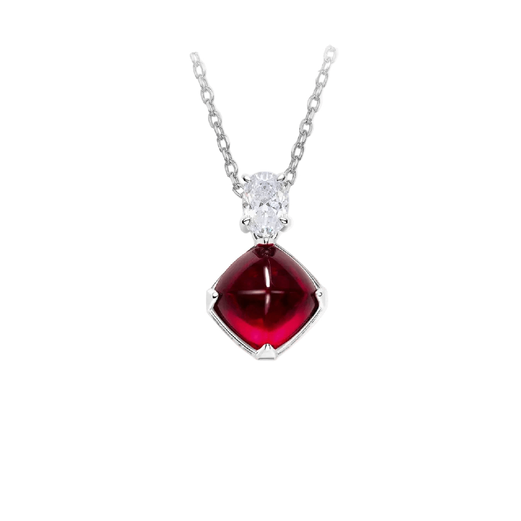 Radiance Sugar-Loaf Pendant Necklace - Gem Vivi