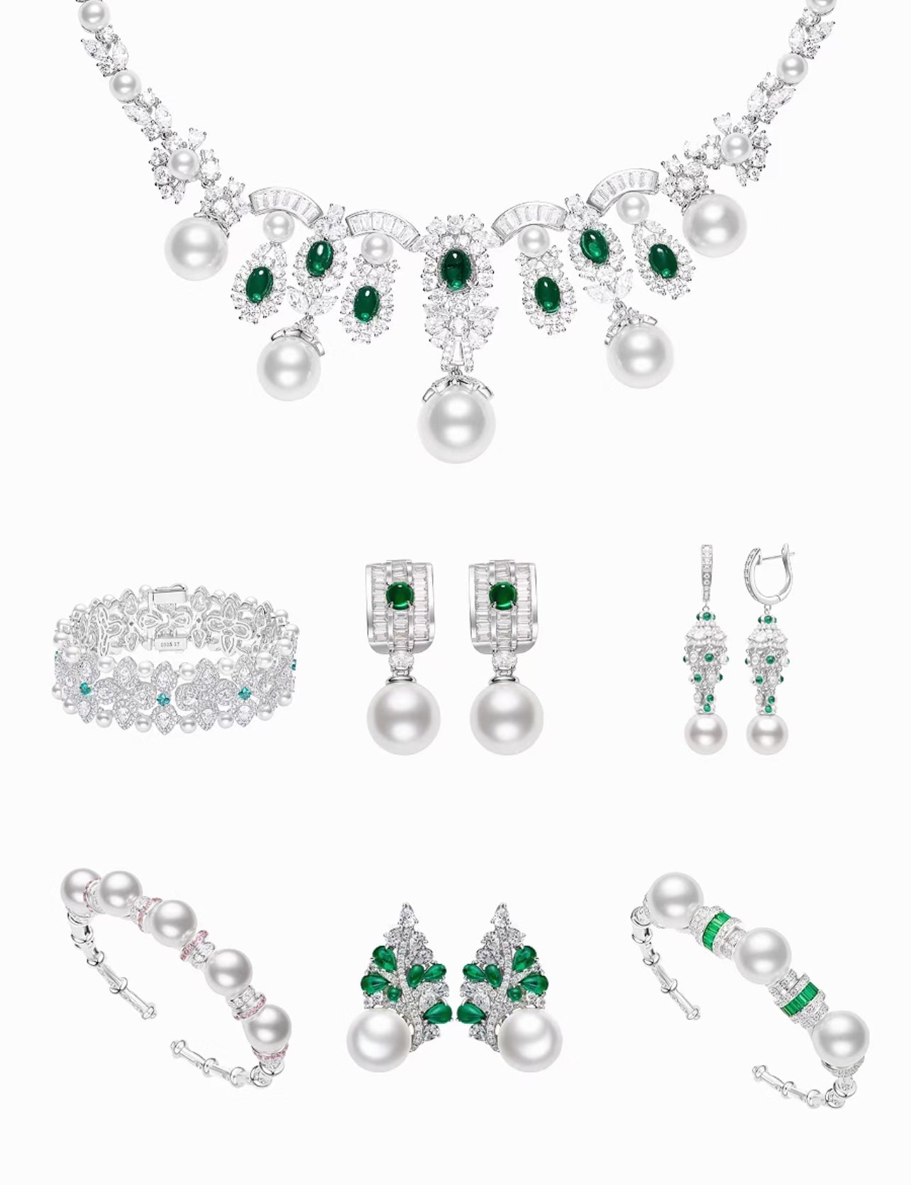 Radiant Pearl Bangle Bracelet - Gem Vivi