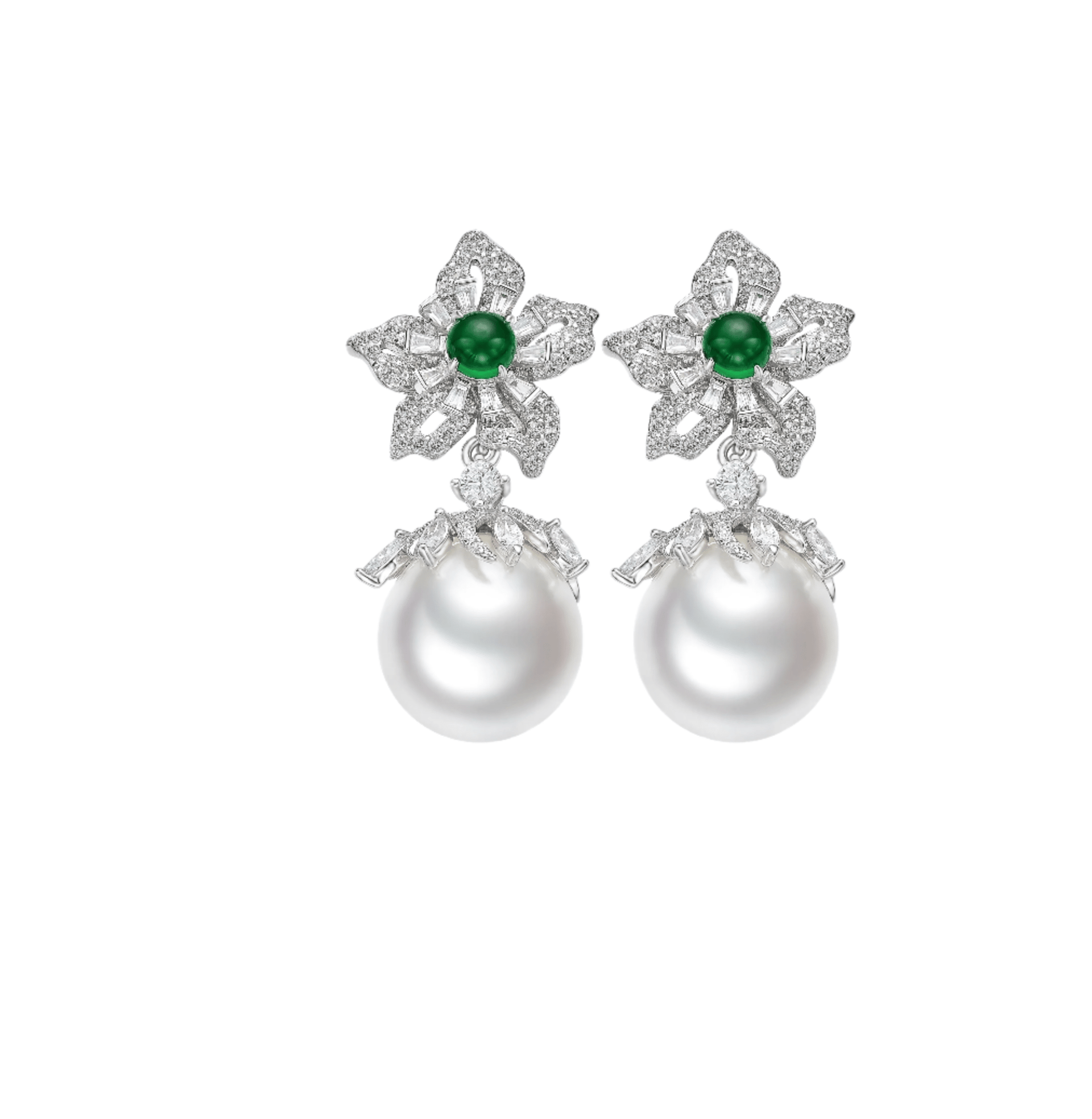 Radiant Pearl Dangle Earrings - Gem Vivi