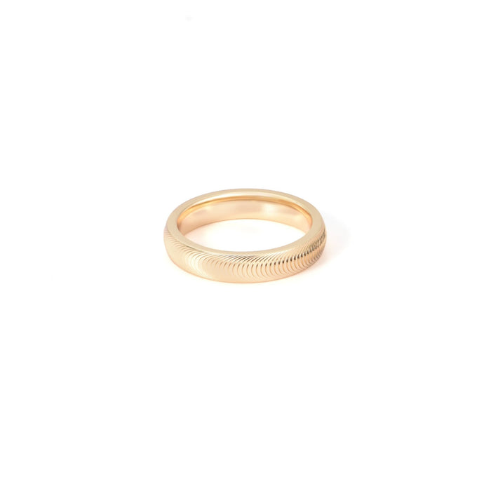 Rose Softwave Etched Band - Gem Vivi