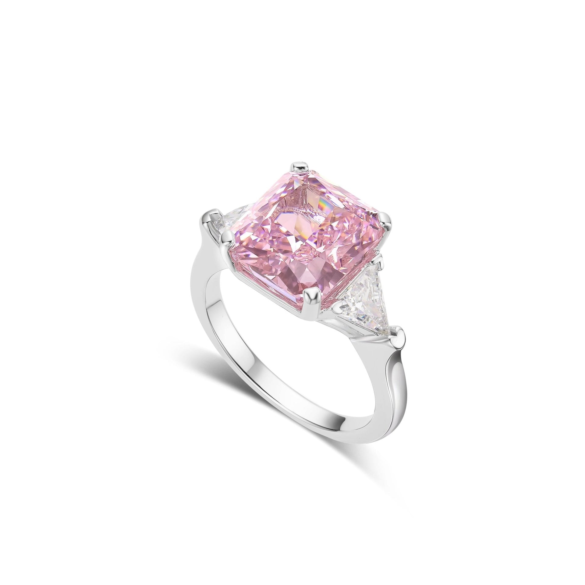 Sakura Pink Blush Prism Ring - Gem Vivi
