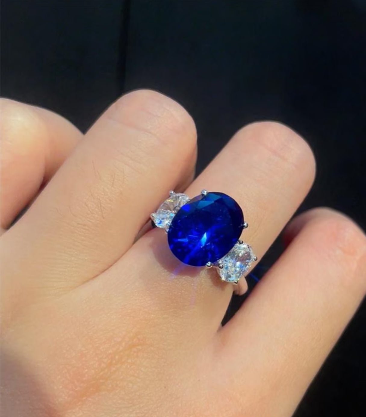Sapphire Elegance Ring - Gem Vivi