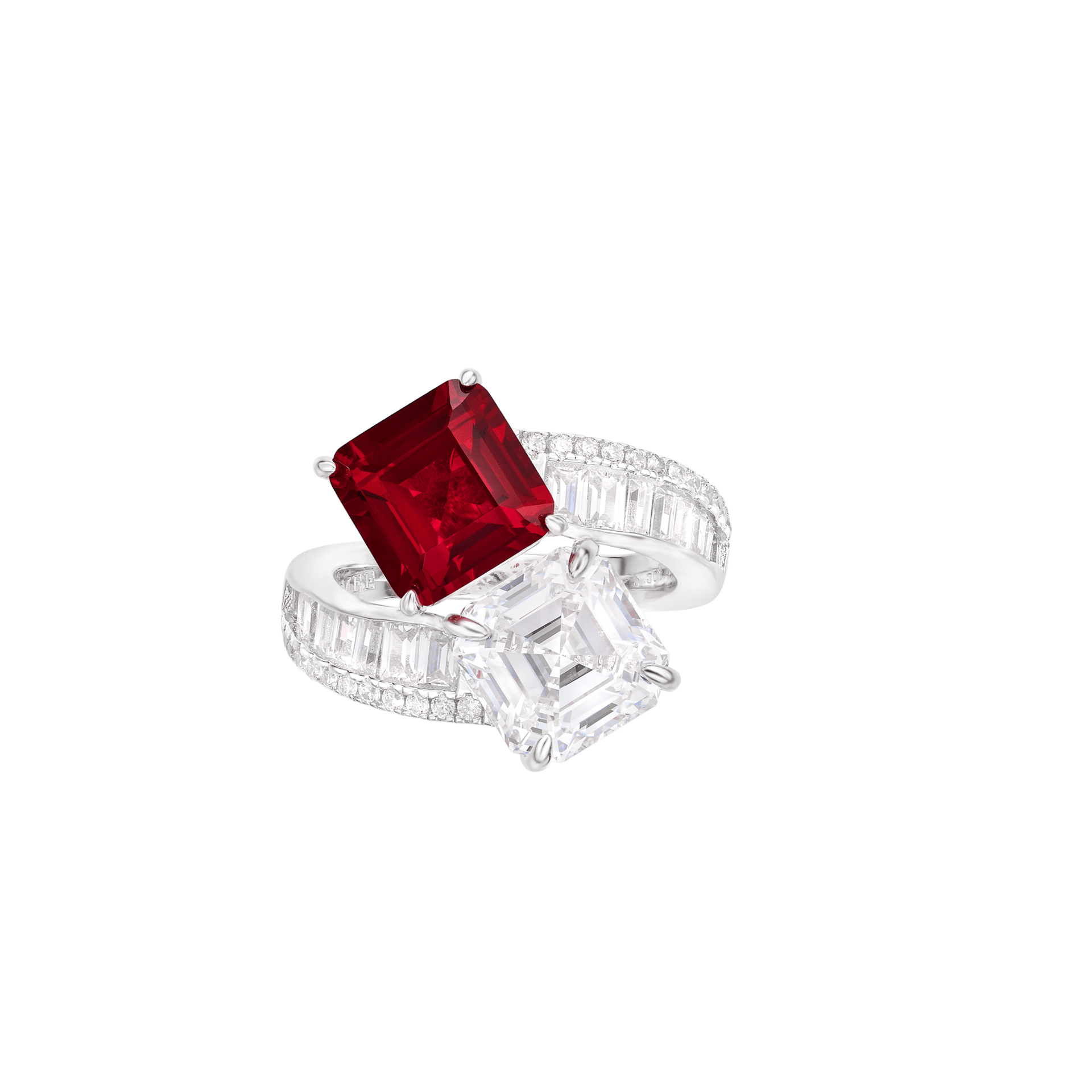 Scarlet Glow Ruby Ring - Gem Vivi