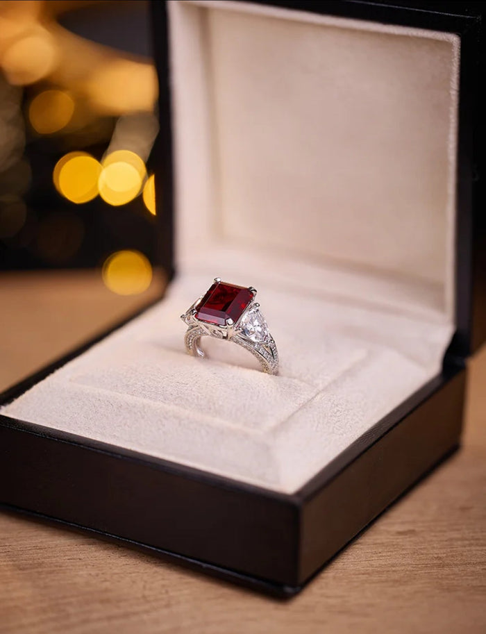 Scarlet Ruby Ring - Gem Vivi