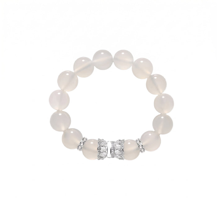 Serene Chalcedony Bracelet - Gem Vivi